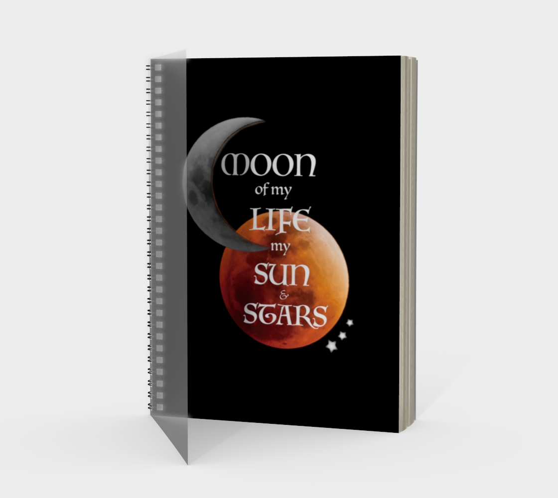 Moon & Sun "Game of Thrones" Inspired Art Notebook by VCD © preview