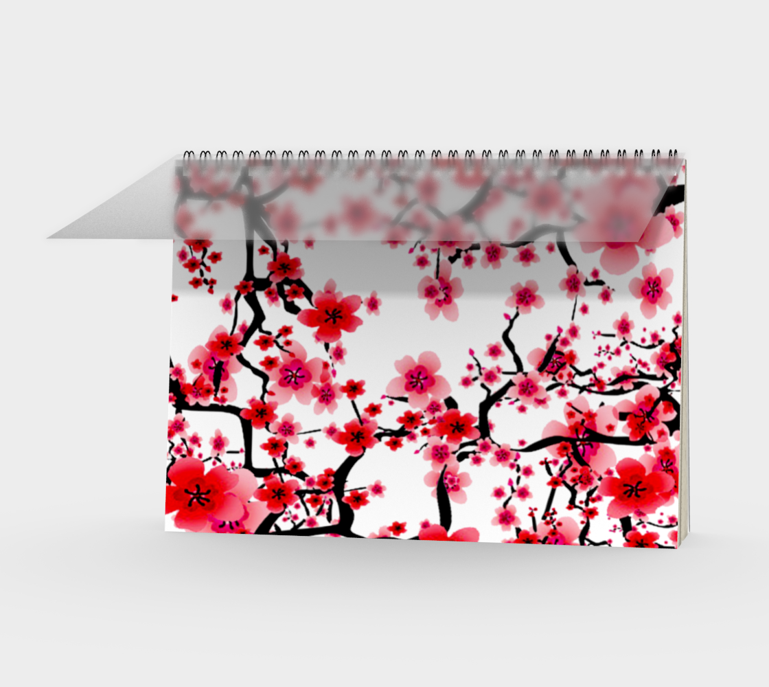 "Cherry Blossoms" Celebrate DC Spiral Notebook by VCD © preview
