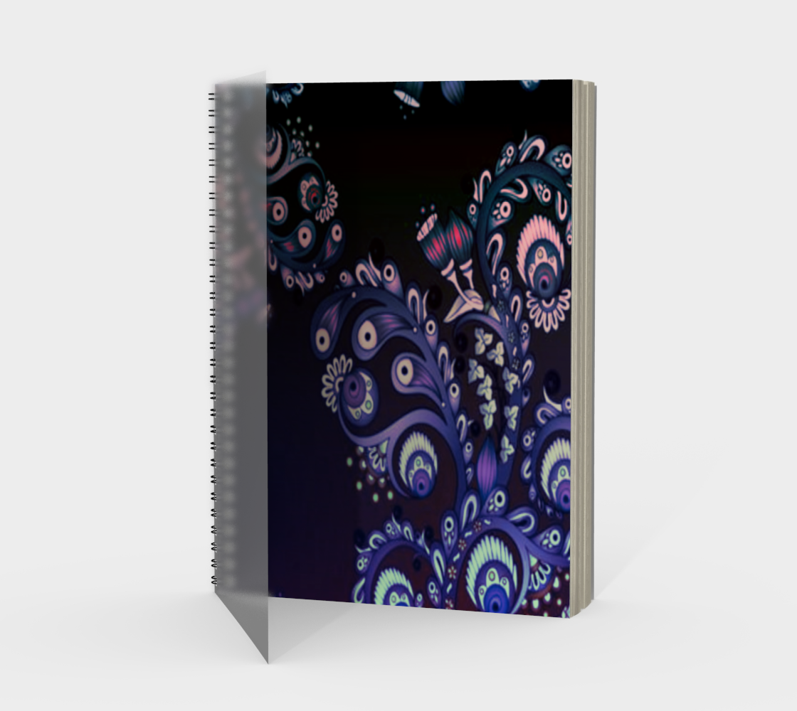 "Spring Blooms" Notebook by VCD © preview
