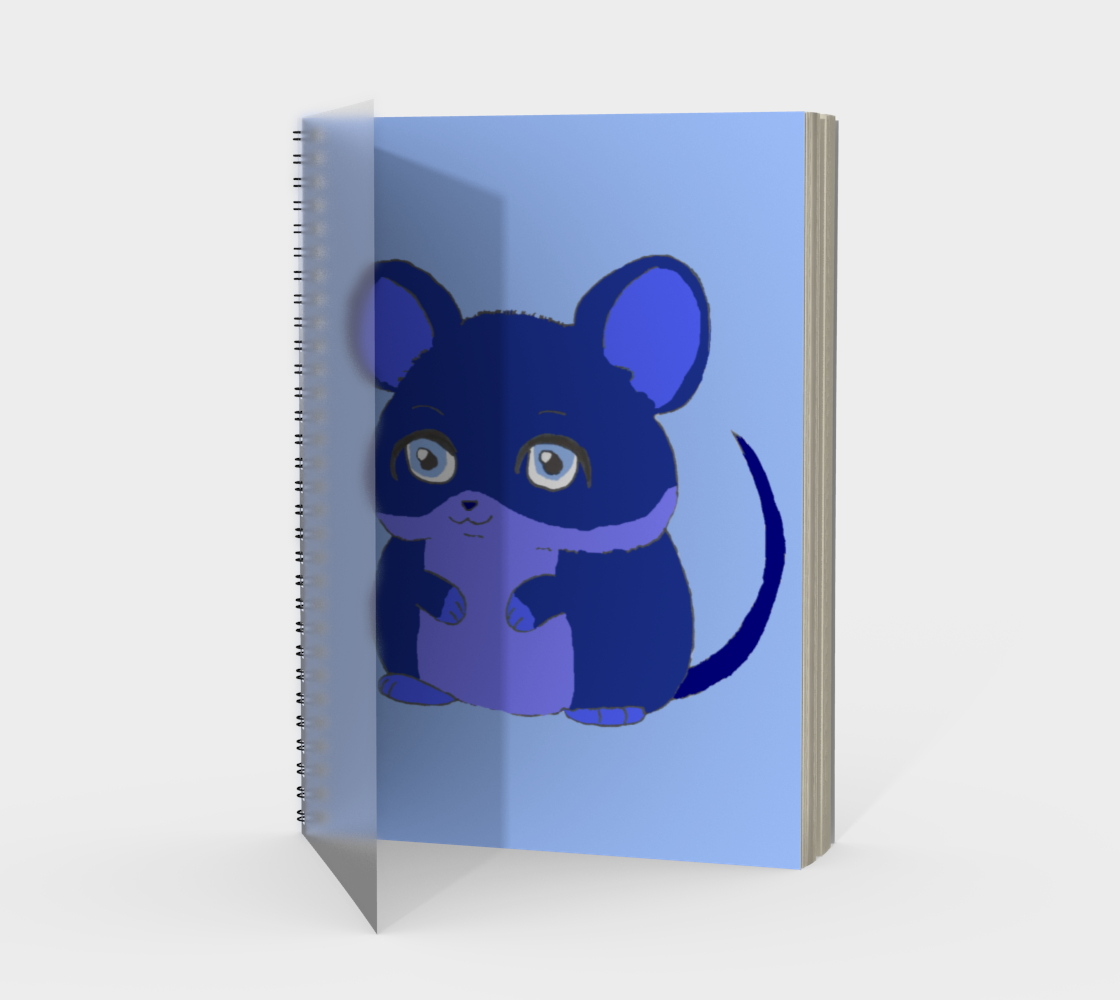 Anime Indigo the Mouse Spiral Notebook preview