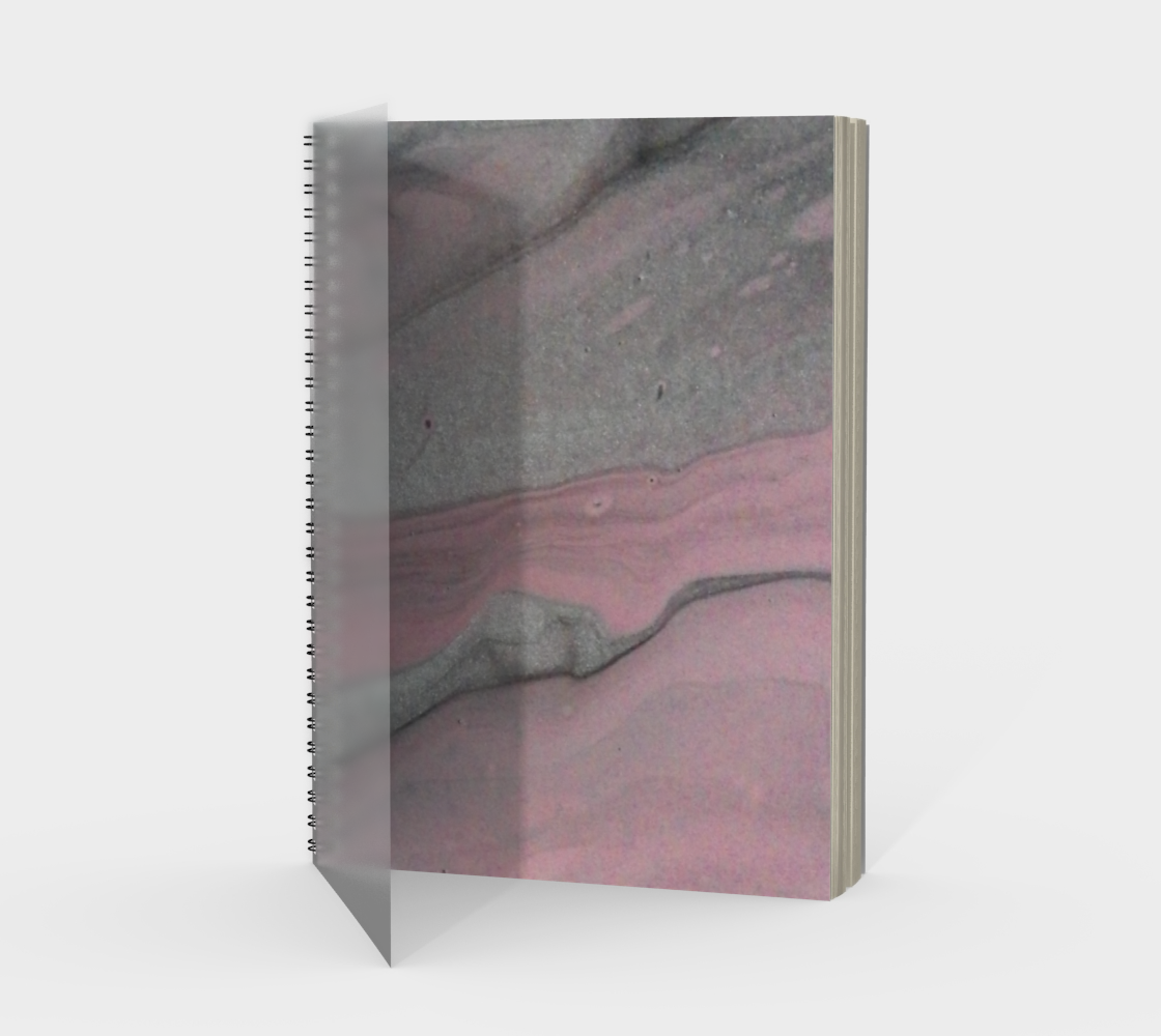 Aperçu de Pink Twilight Spiral Notebook