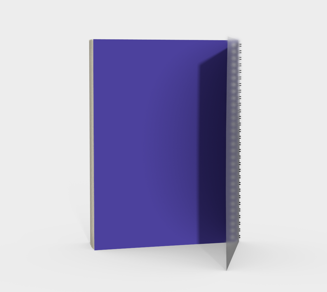 Aperçu de Purple Dragonfly Spiral Notebook #2