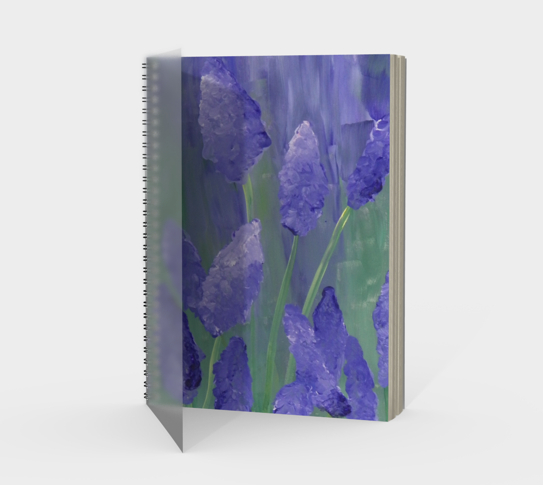 Aperçu de Lavender Spiral Notebook