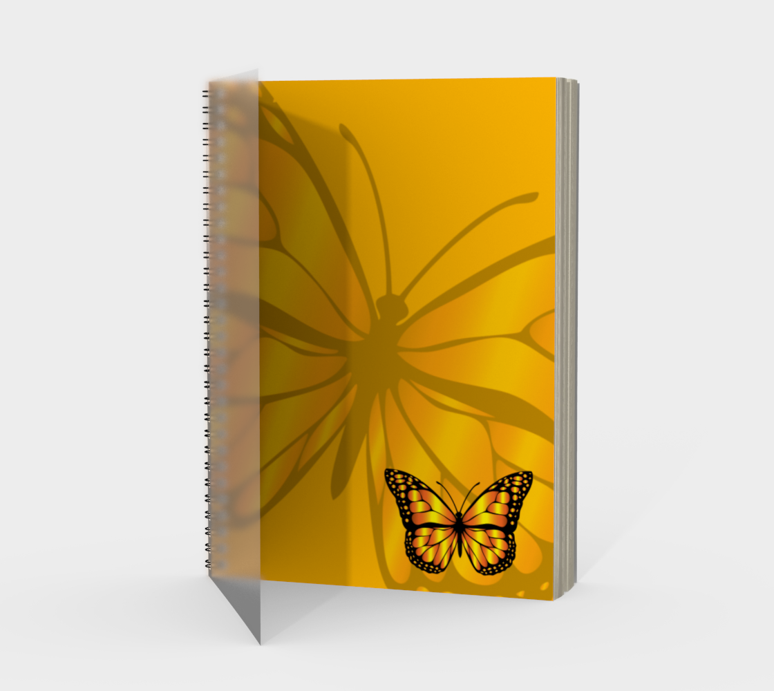 Monarch Butterfly Beauty Spiral Notebook preview