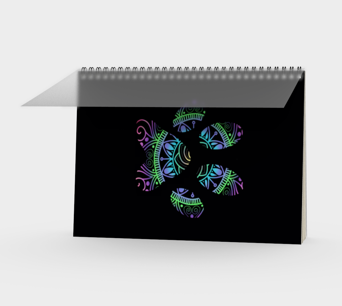 Aperçu de Paw Print Spiral Notebook #1
