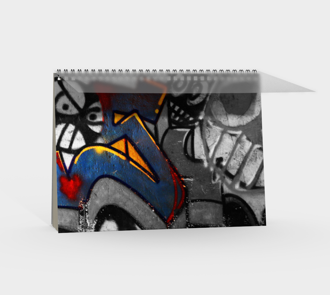 Graffiti 1 Spiral Notebook preview #2