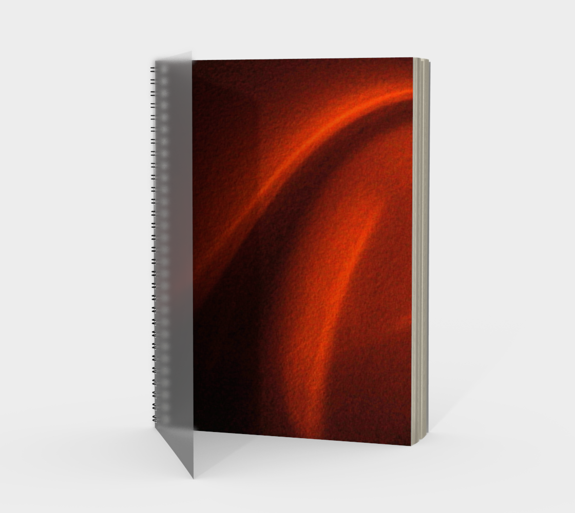 Red Chiaroscuro Spiral Notebook preview