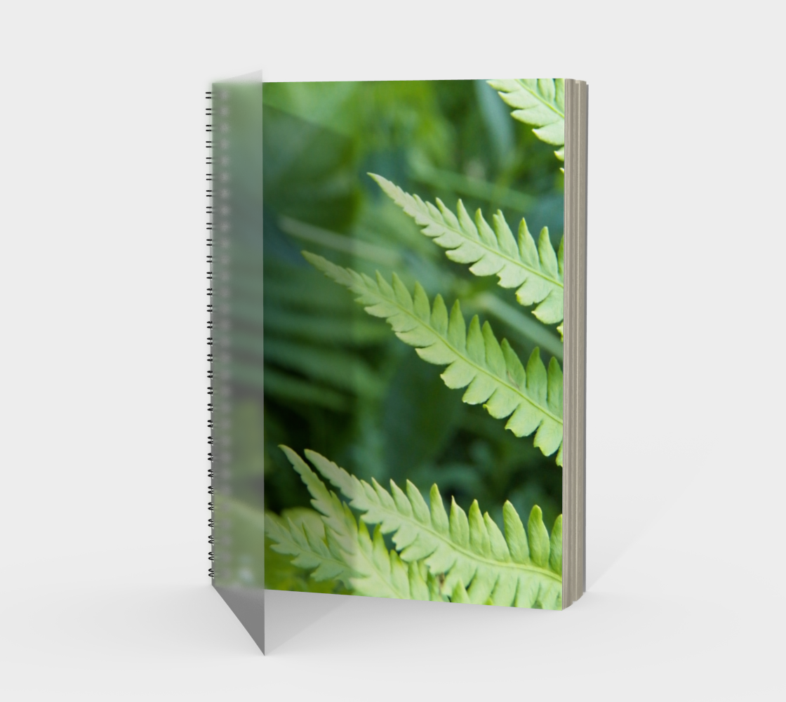 Fern and Focus Spiral Notebook preview