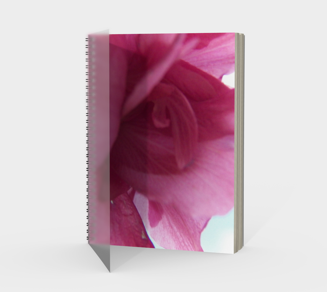 Aperçu de Painted in Pink Spiral Notebook