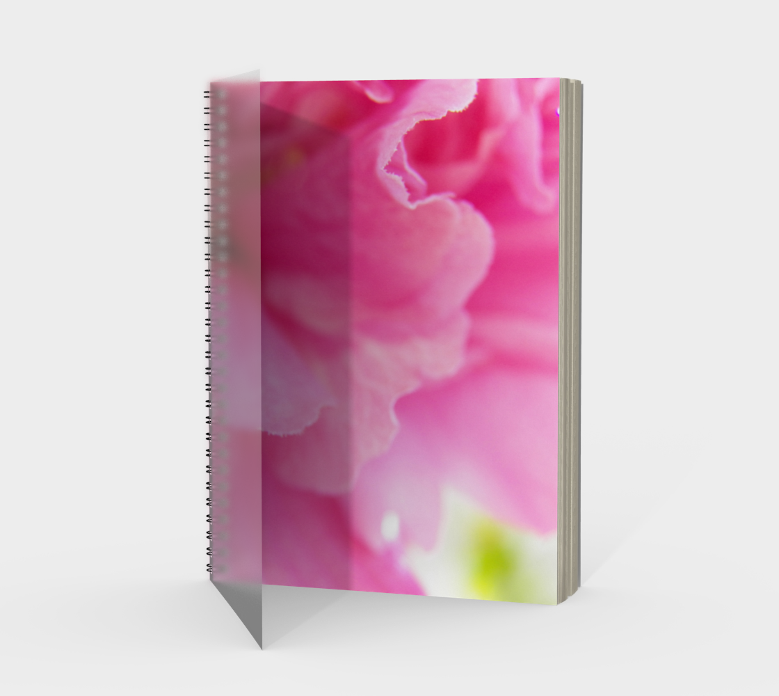 Aperçu de Faded in Pink Spiral Notebook