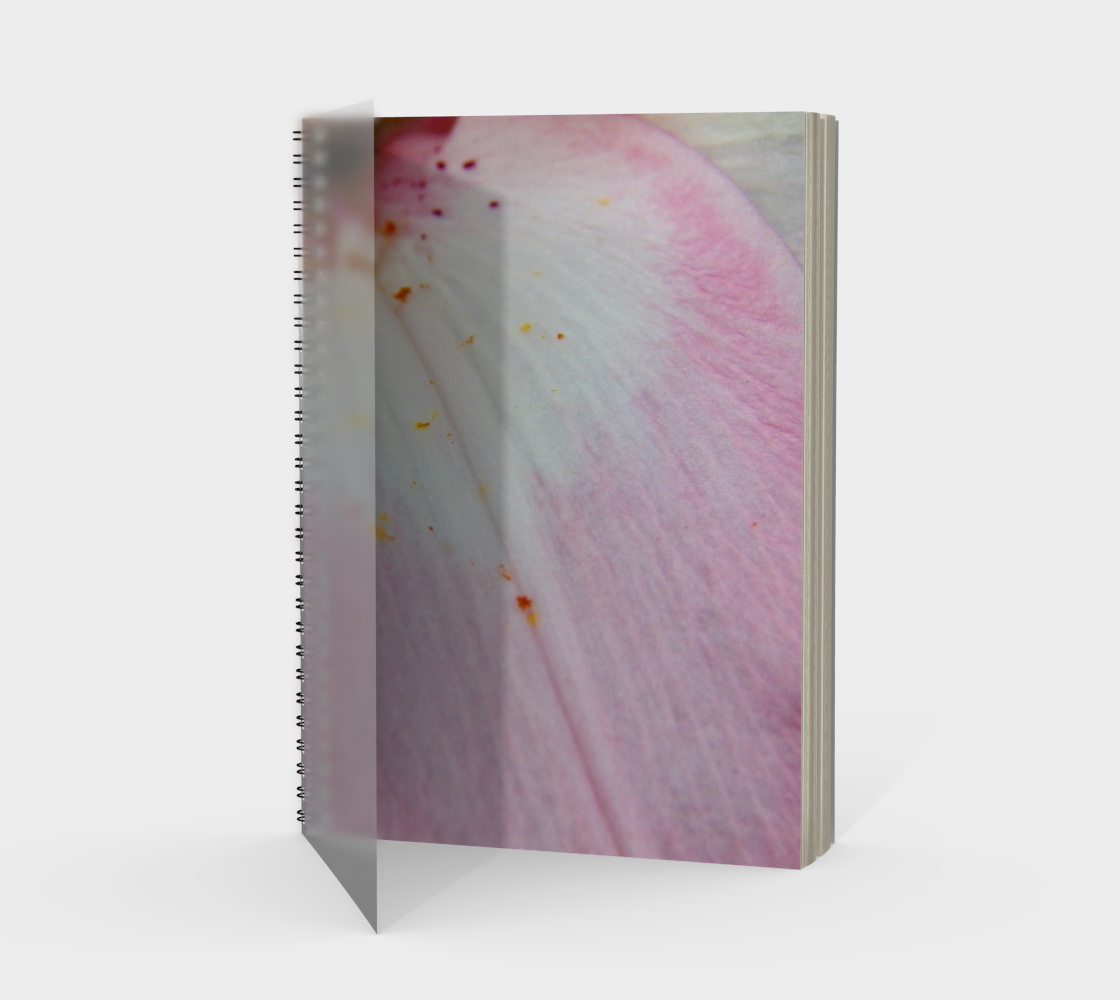 Pink Lily Tongue Spiral Notebook preview