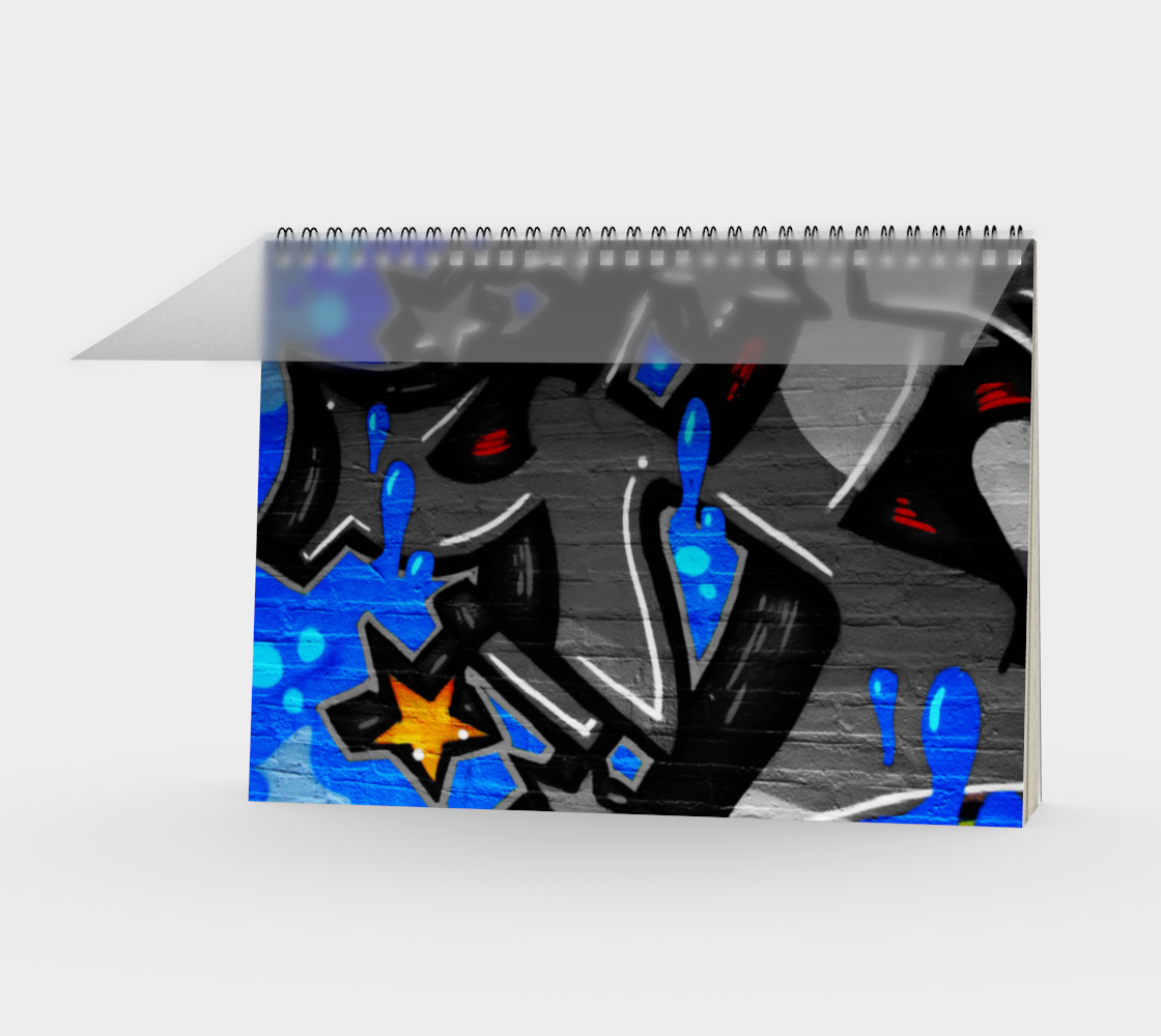 Graffiti 3 Spiral Notebook preview