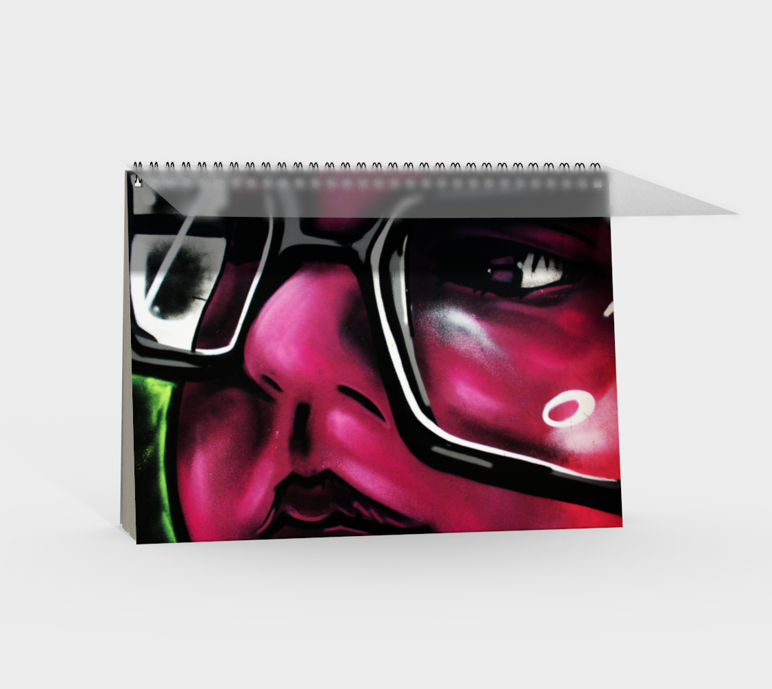 Graffiti 5 Spiral Notebook preview #2