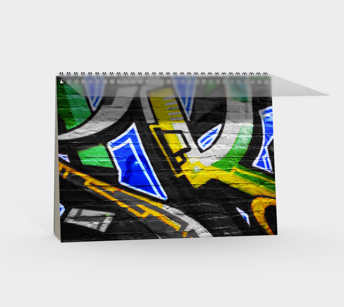 Graffiti 6 Spiral Notebook preview #2
