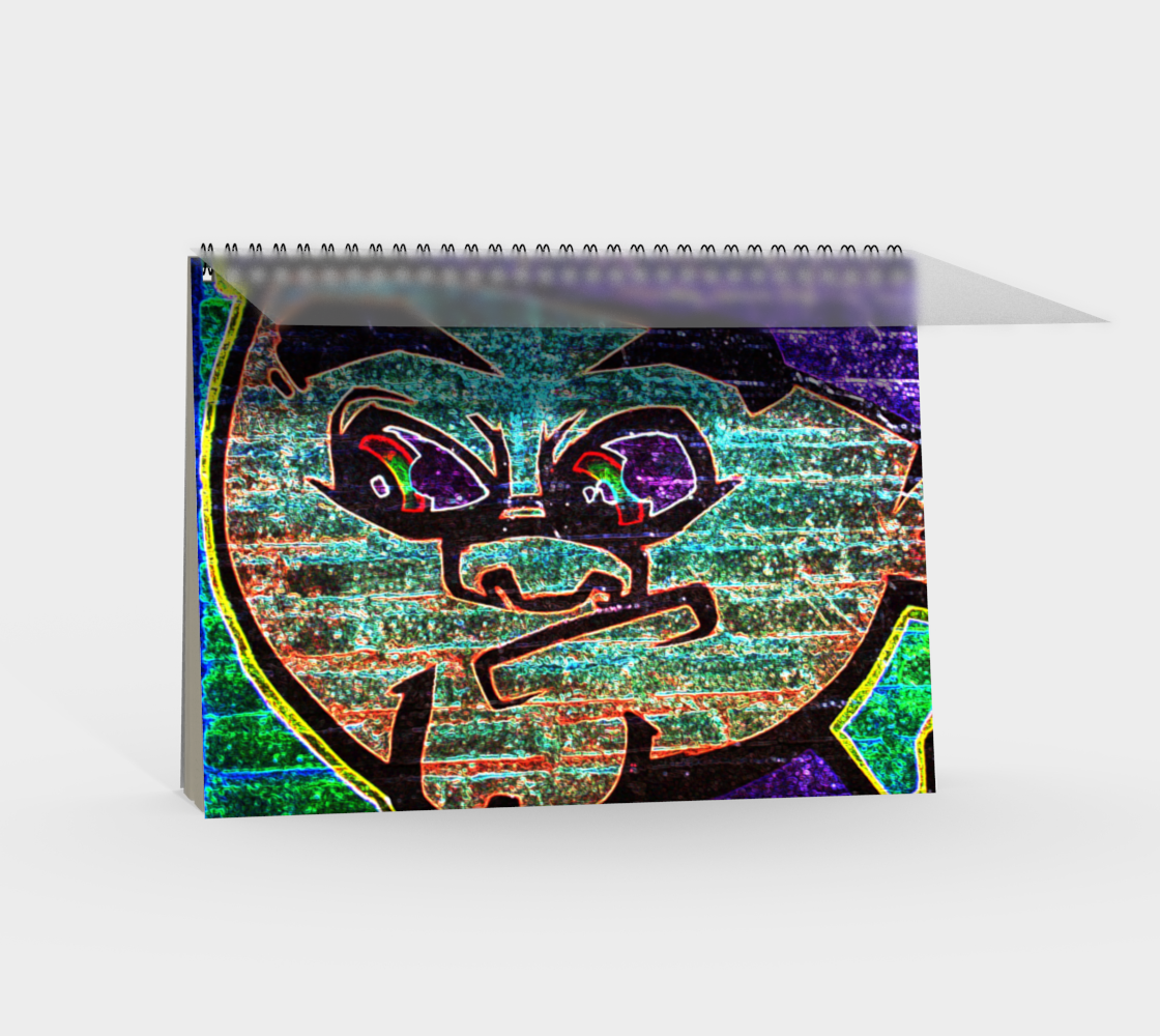 Graffiti 7 Spiral Notebook preview #2