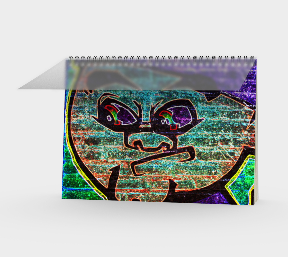 Graffiti 7 Spiral Notebook preview #1