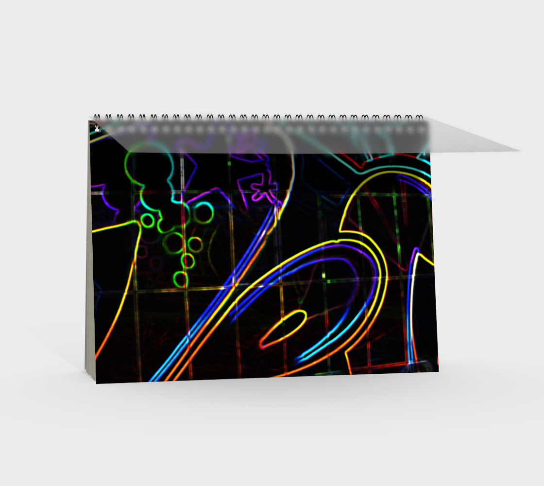 Graffiti 10 Spiral Notebook preview #2