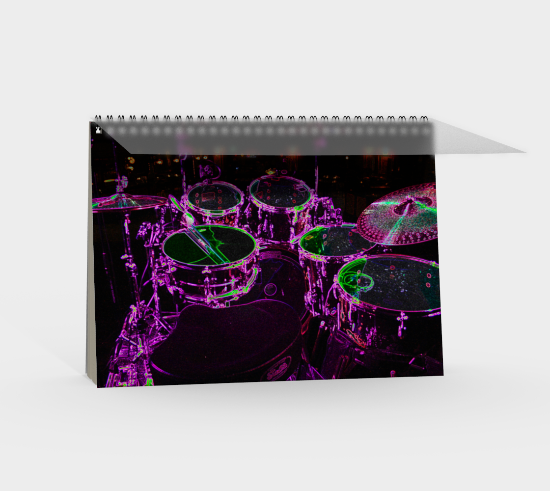 Drums Spiral Notebook preview #2