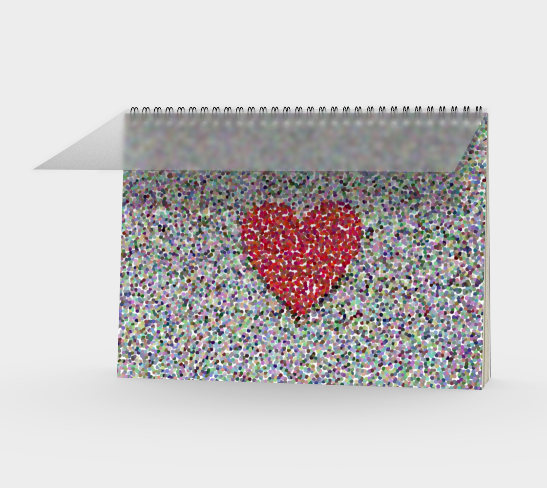 Single Red Heart in Spots preview