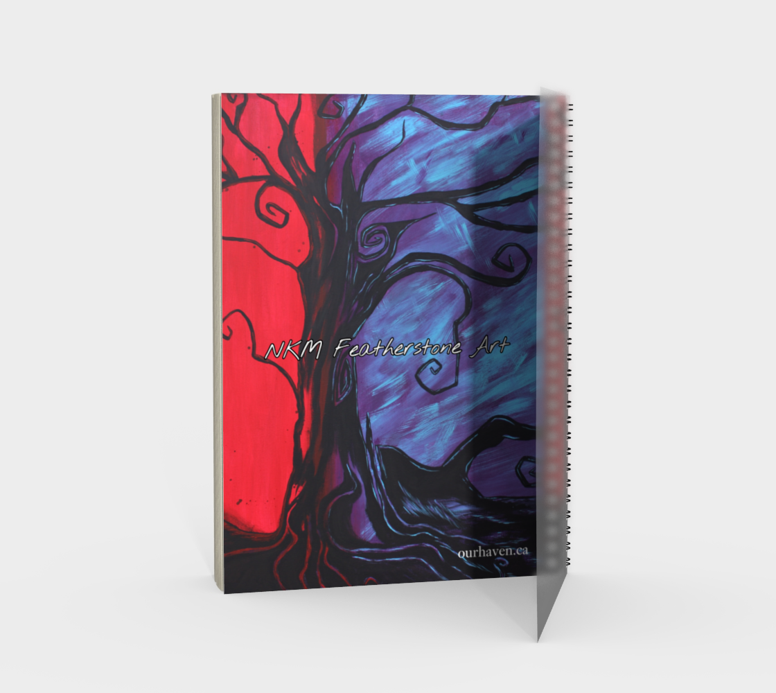Mystic Night Spiral Notebook/Sketchbook thumbnail #3
