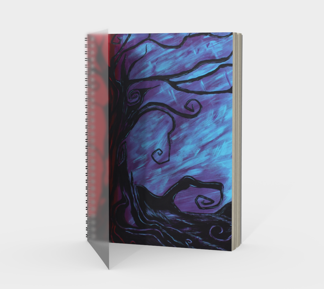 Mystic Night Spiral Notebook/Sketchbook preview