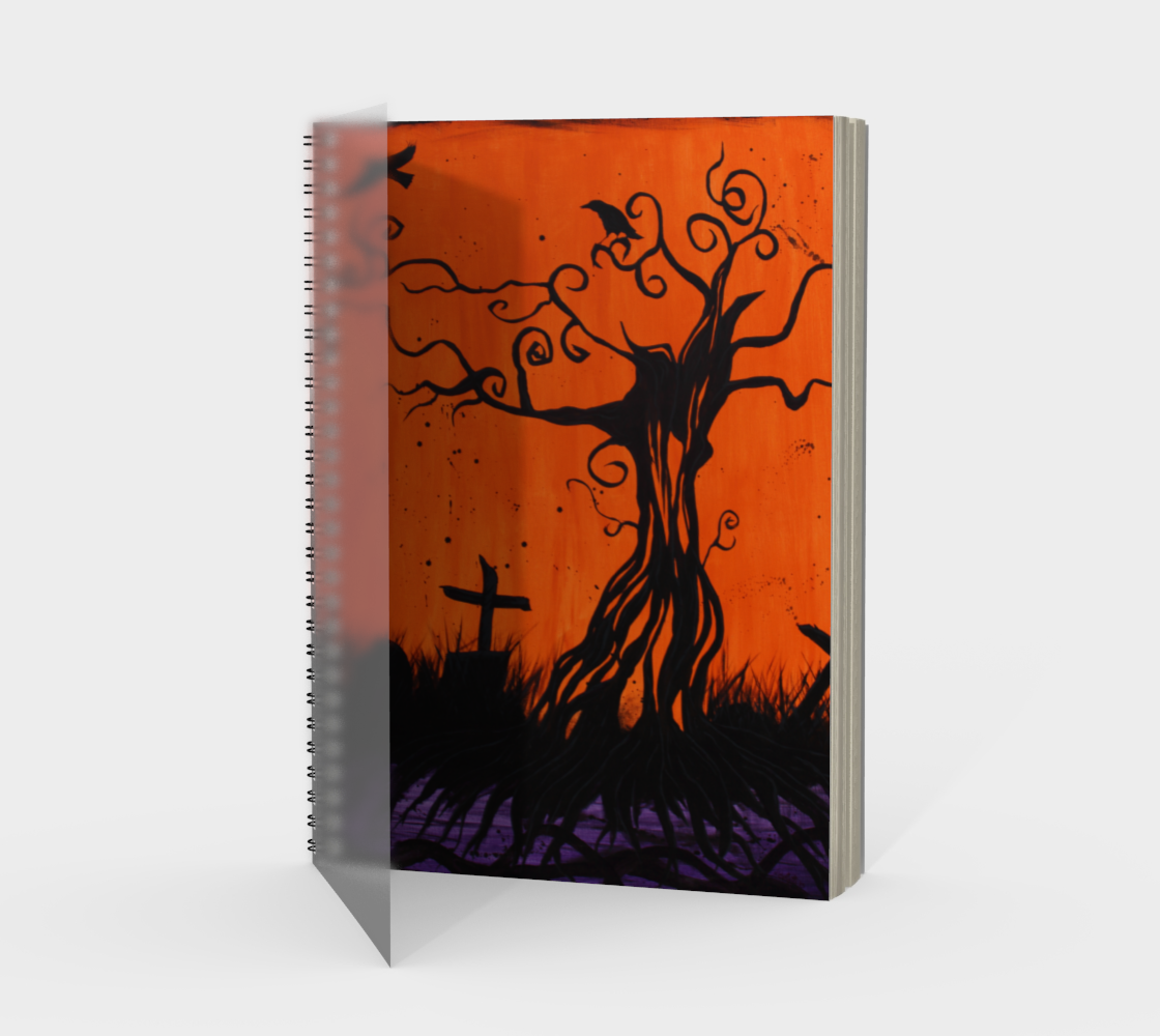 Samhain Tree of Remembrance Spiral Notebook/Sketchbook preview