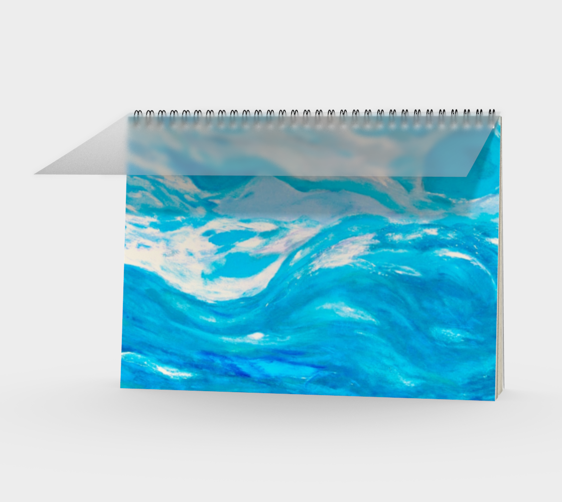 El Mar Spiral Notebook 3D preview