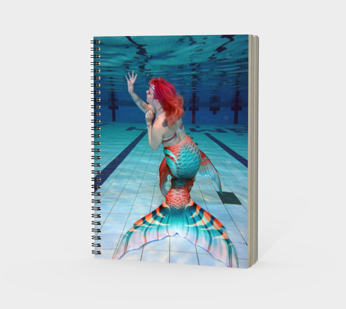 Underwater Mermaid Notebook thumbnail #4