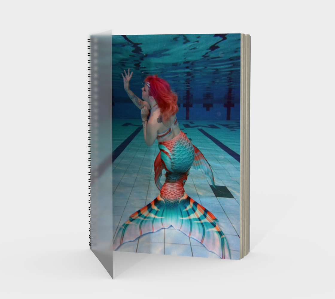 Underwater Mermaid Notebook preview