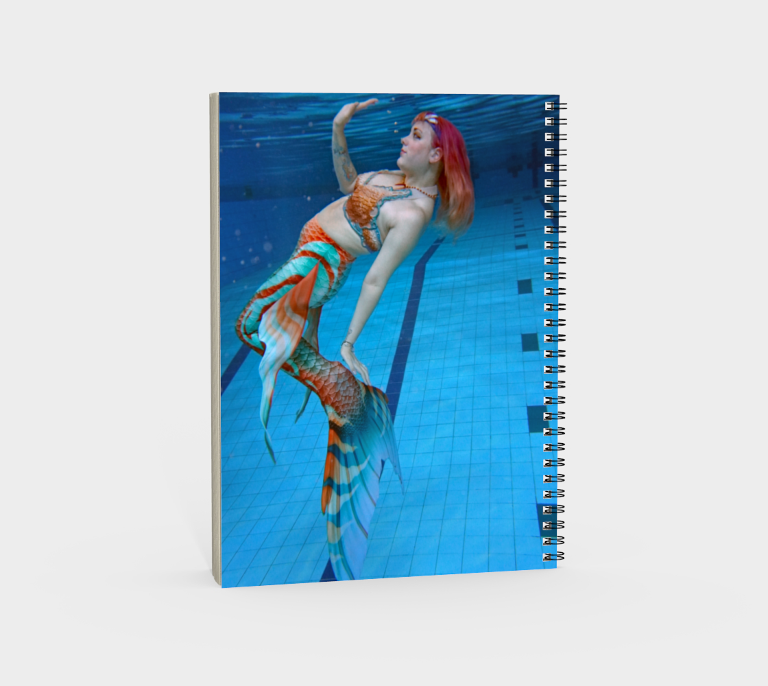 Underwater Mermaid Notebook 2 preview #4