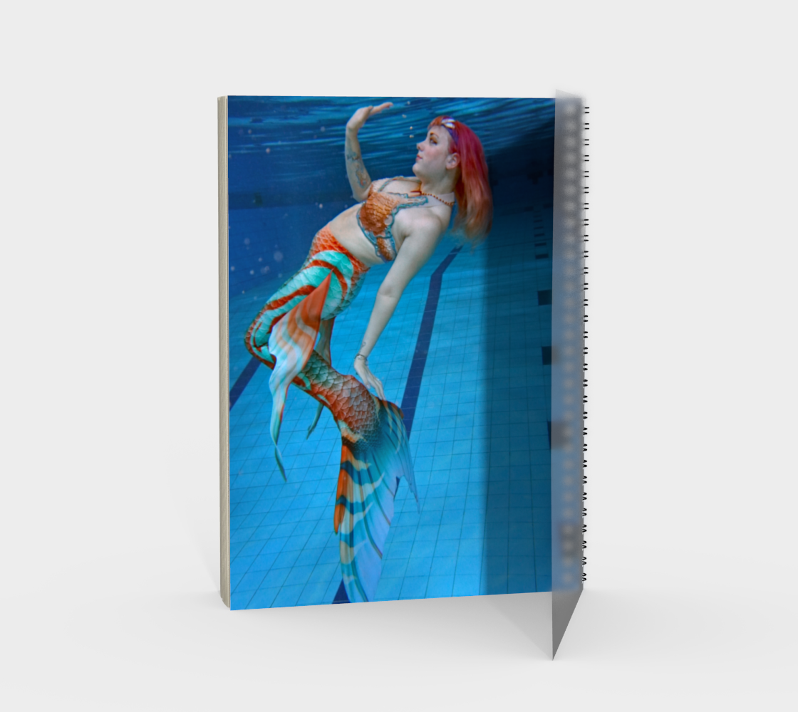 Underwater Mermaid Notebook 2 preview #2