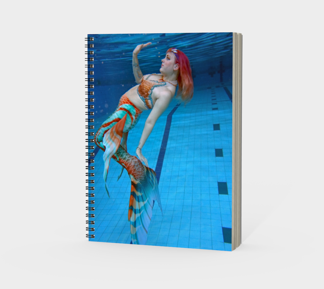 Underwater Mermaid Notebook 2 preview #3
