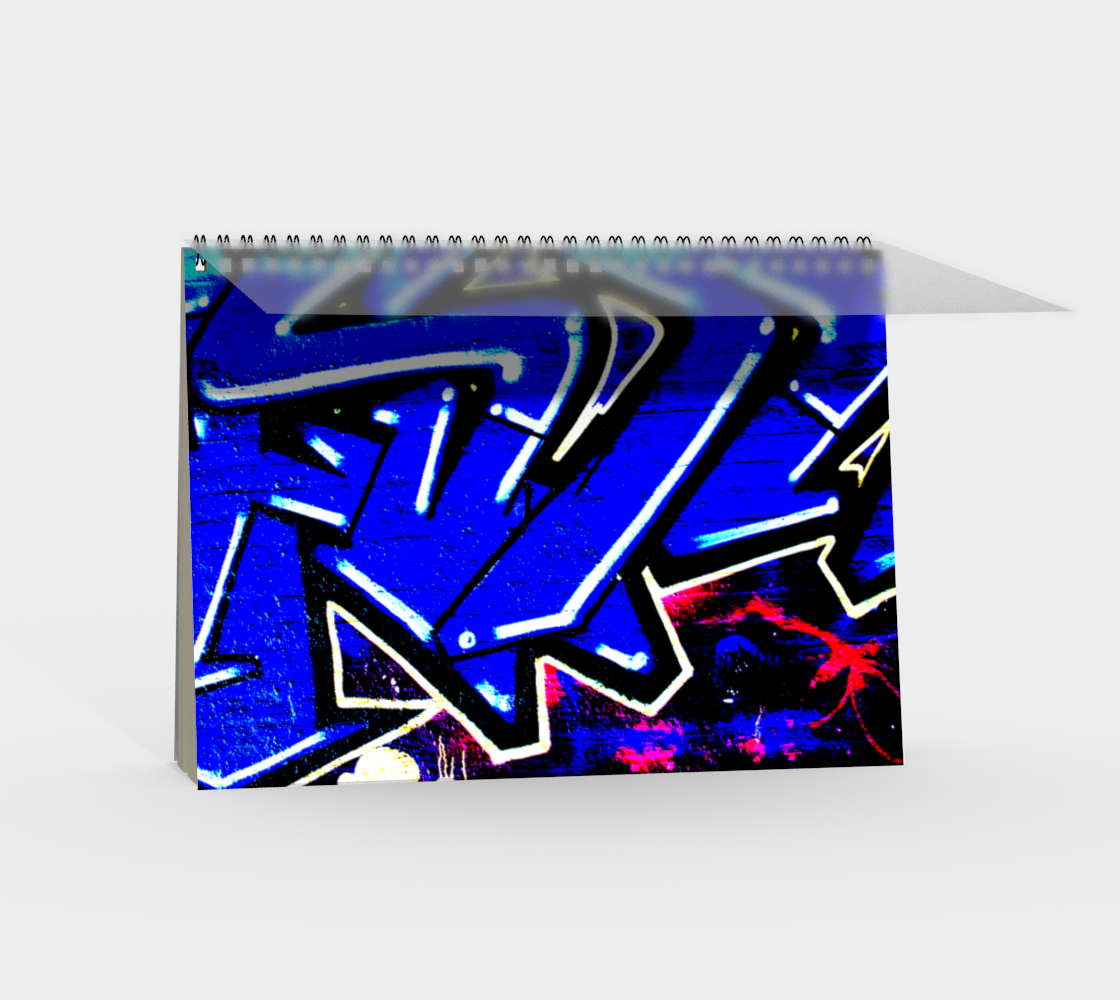 Graffiti 13 Spiral Notebook preview #2