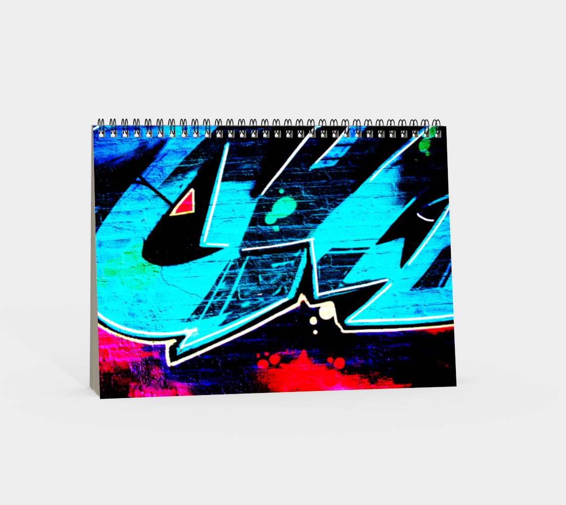 Graffiti 14 Spiral Notebook preview #4