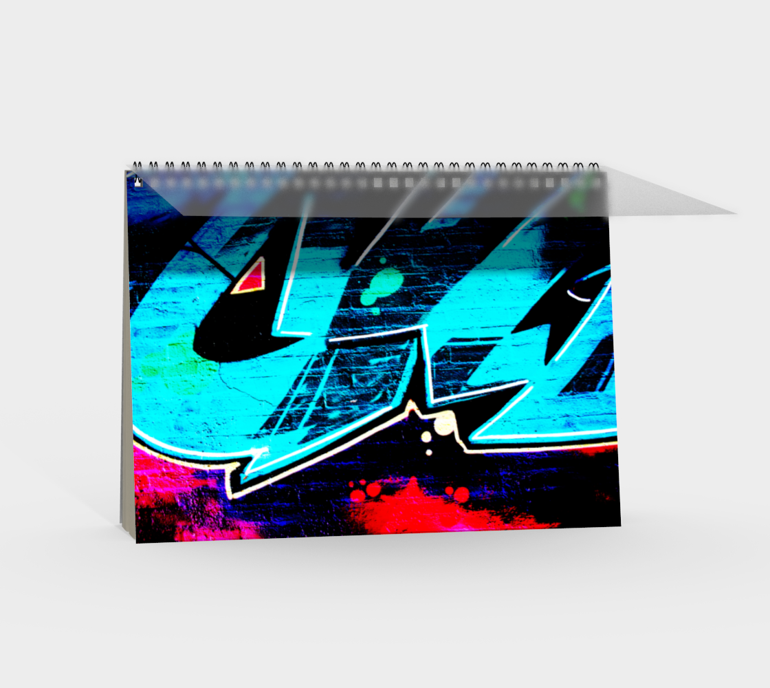 Graffiti 14 Spiral Notebook preview #2