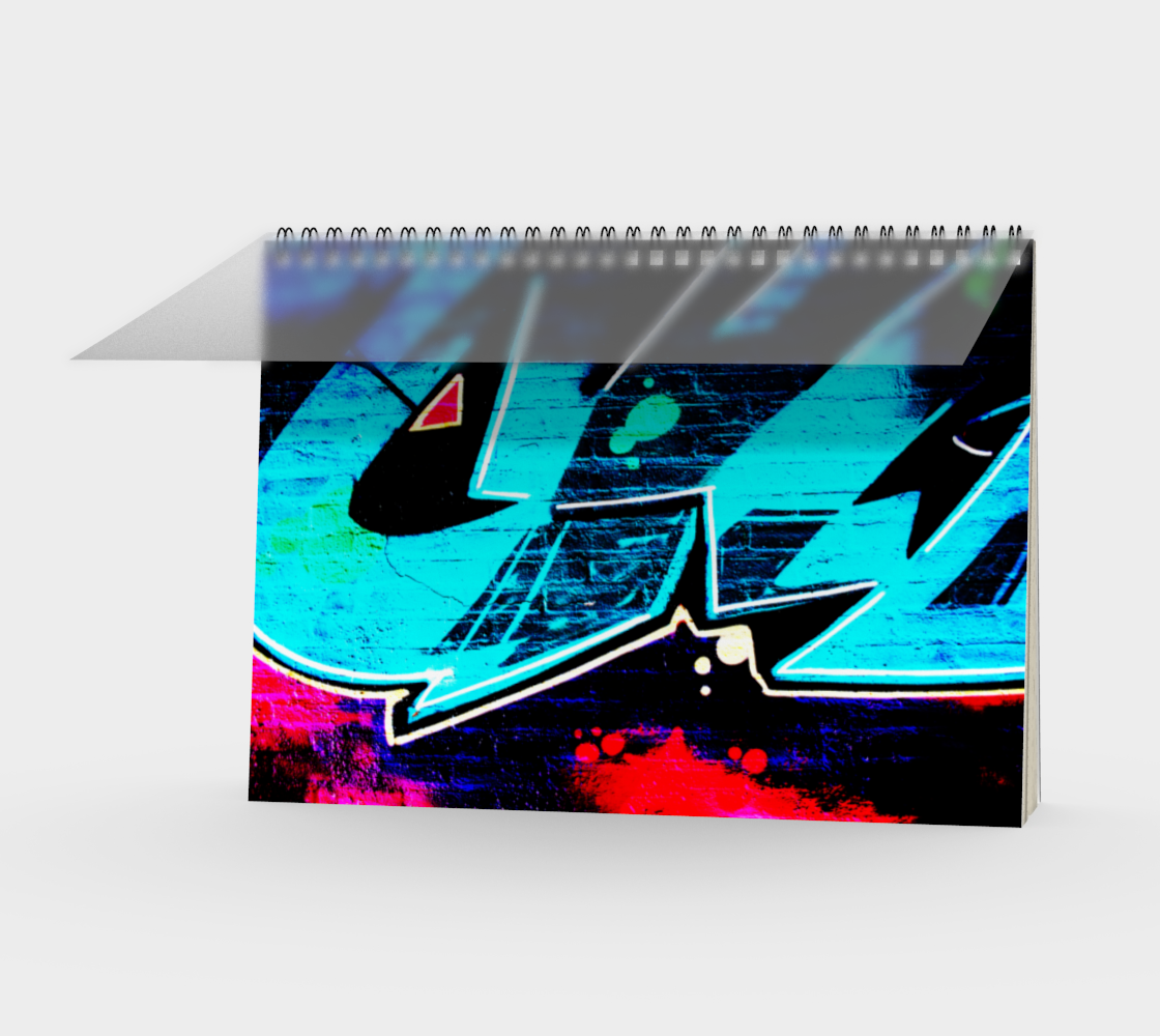 Graffiti 14 Spiral Notebook preview