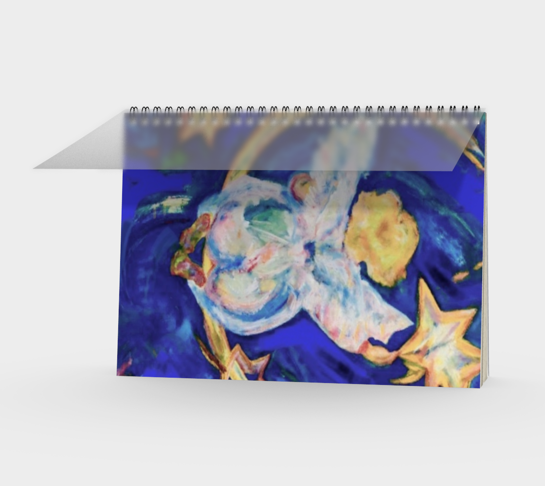 Angel Star Spiral Notebook preview