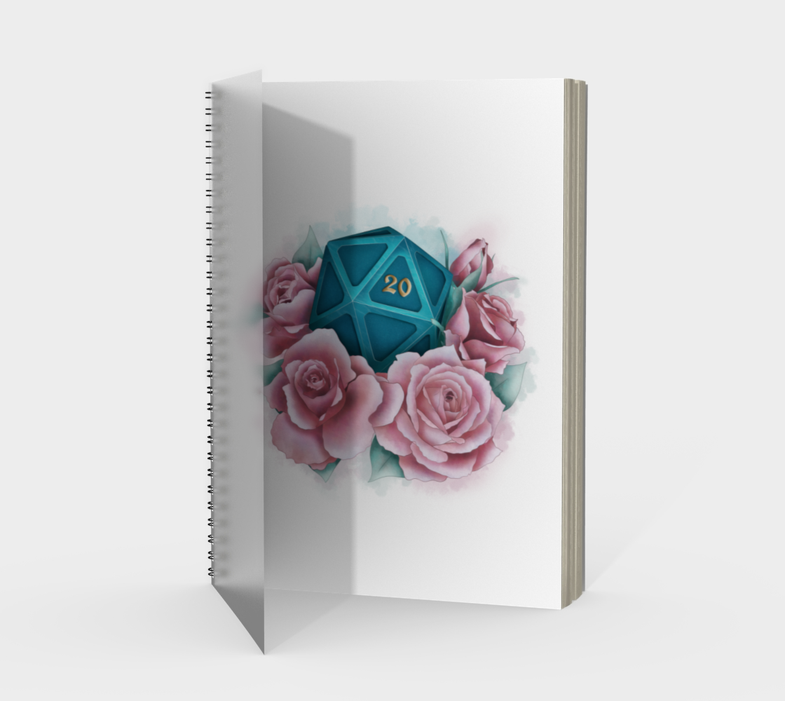 Rockin Rolls D20 notebook preview
