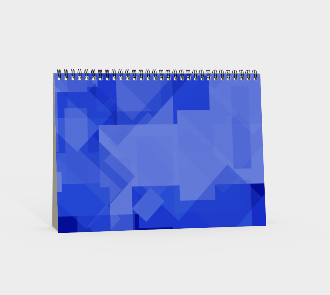 Blue is Better Spiral Notebook preview #4