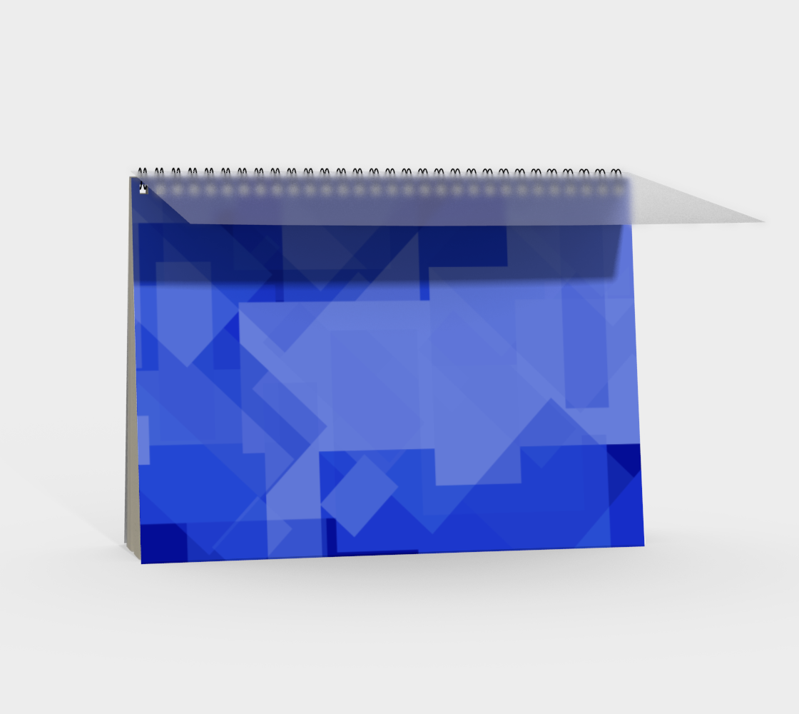 Blue is Better Spiral Notebook preview #2