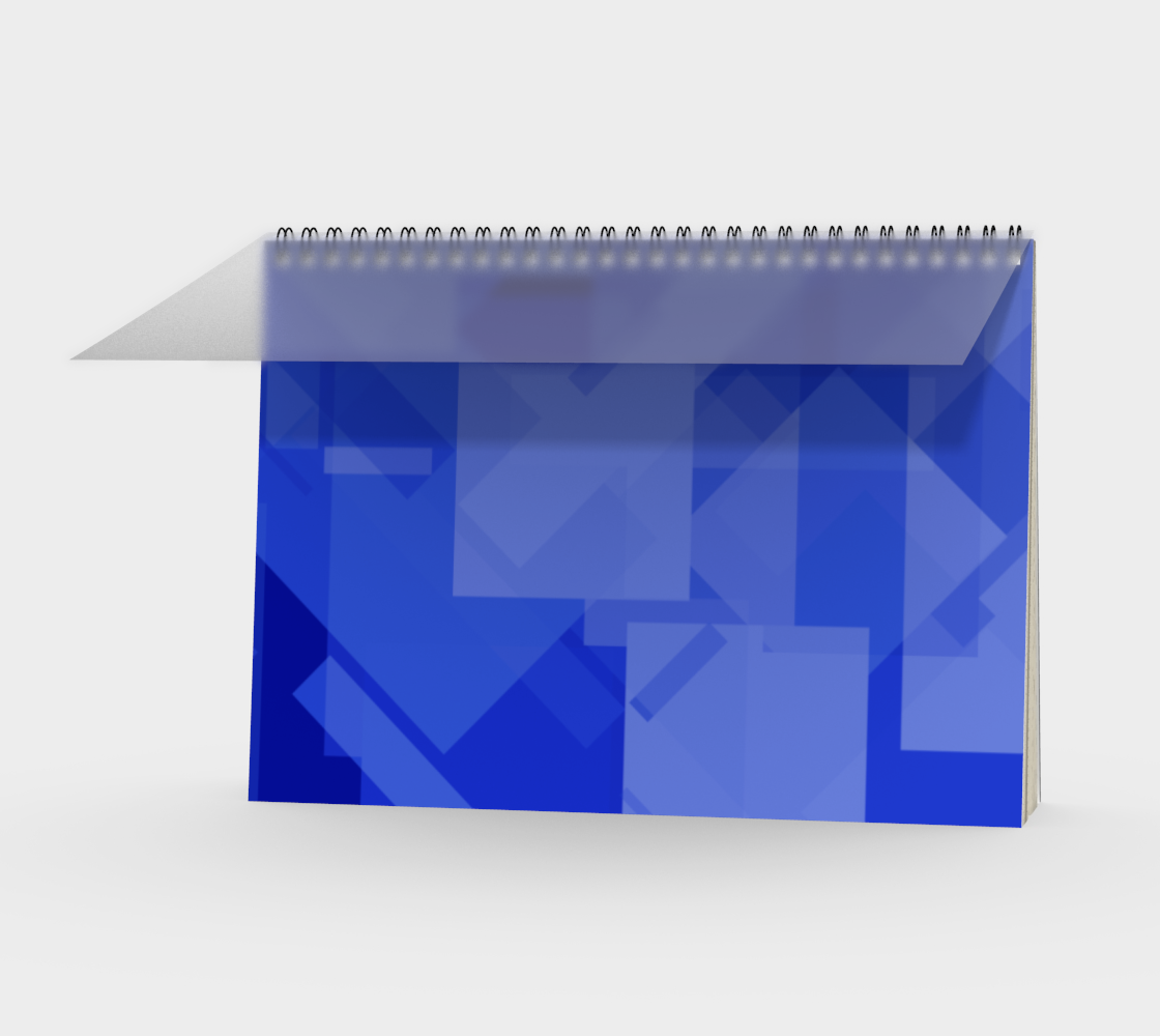 Blue is Better Spiral Notebook preview #1