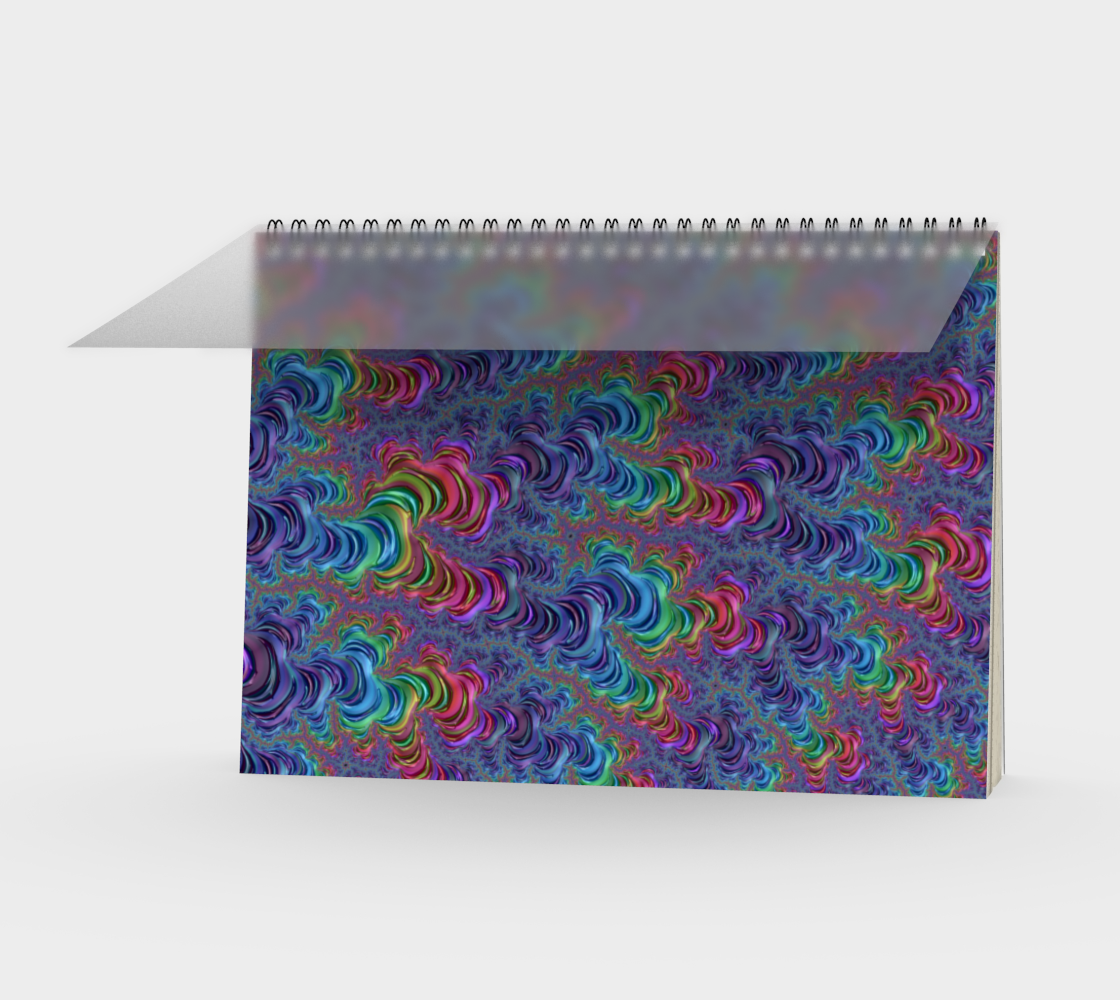 Psychedelic Neon Rainbow Fractal preview