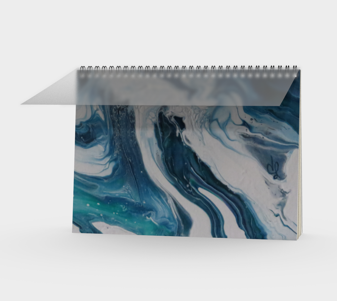 Aperçu de Écume de mer - Carnet/spirale(paysage) #1
