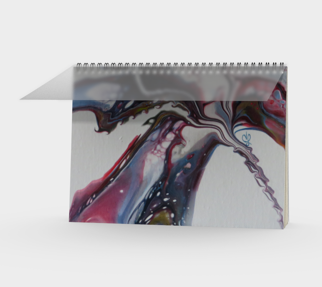 Aperçu de Fleur sauvage - Carnet/spirale(paysage) #1