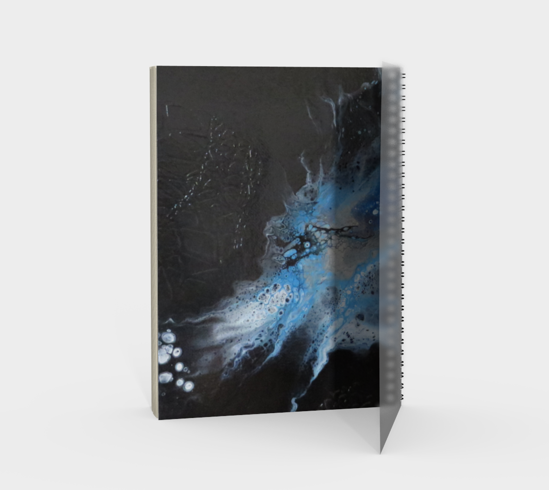 Aperçu de Les eaux déchainées - Carnet/spirale(portrait) #2