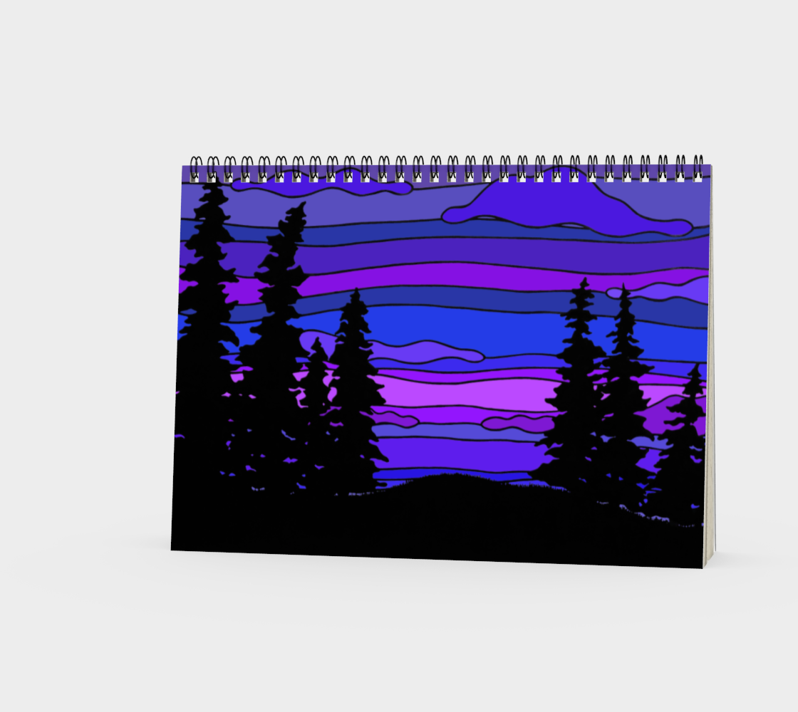 Purple Pine Sunset preview #3