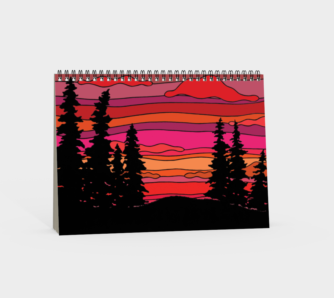 Red Pine Sunset preview #4