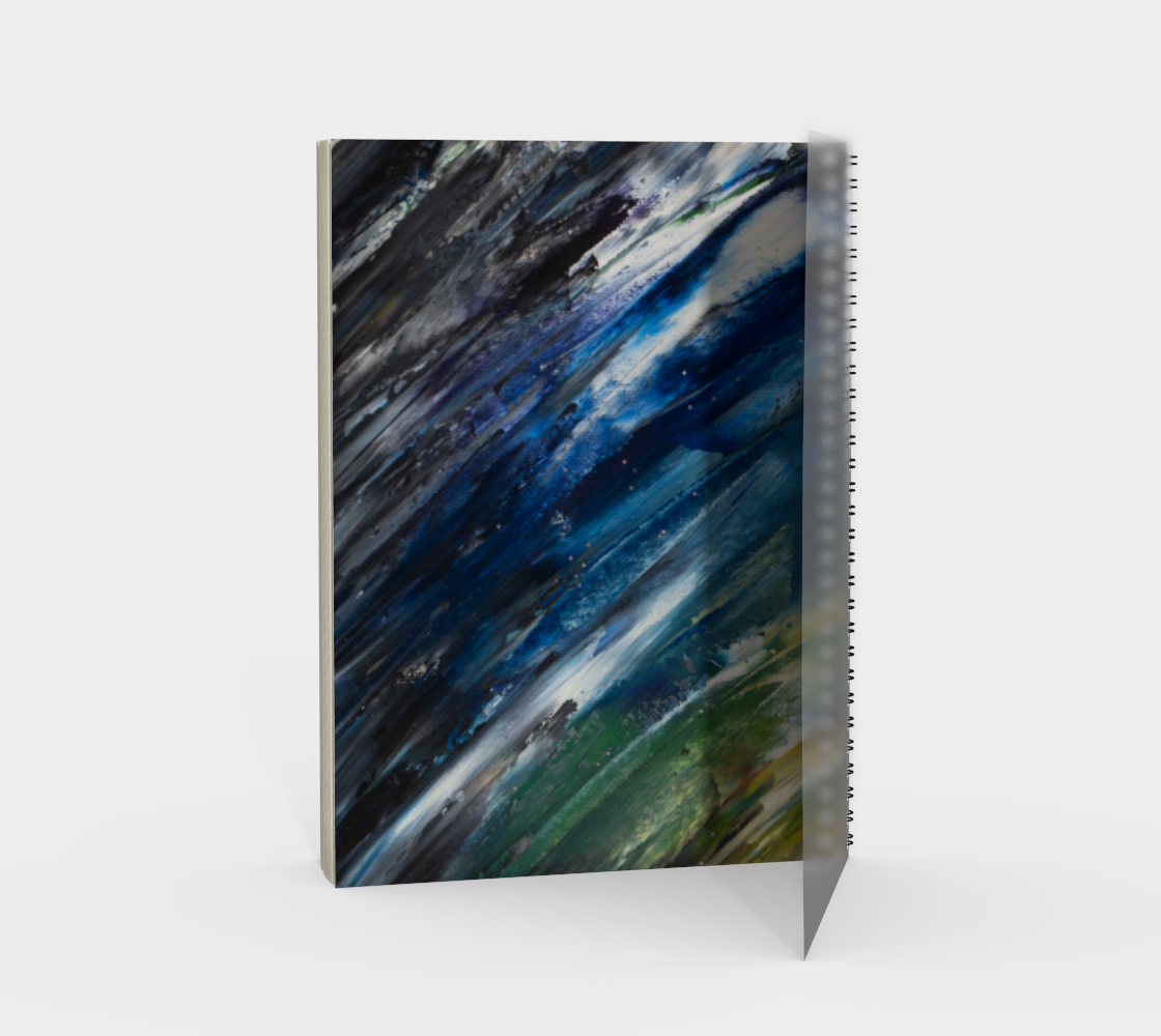 Rainbow starscape notebook preview #2