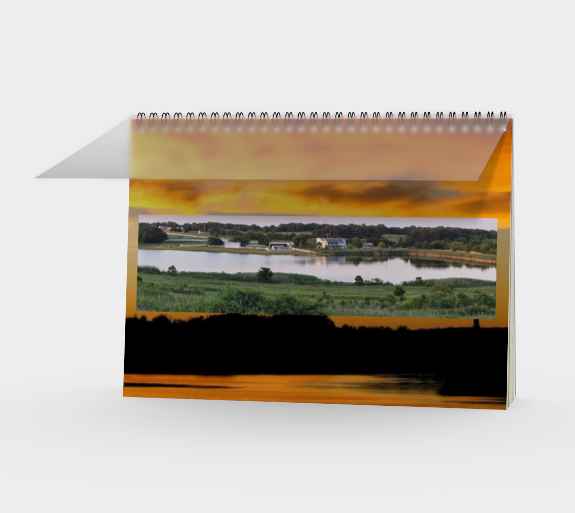 Ranch PhotoStitching Landscape Photography from 2008 Notebook W/Sunset PictureBehind LandscapePicture preview