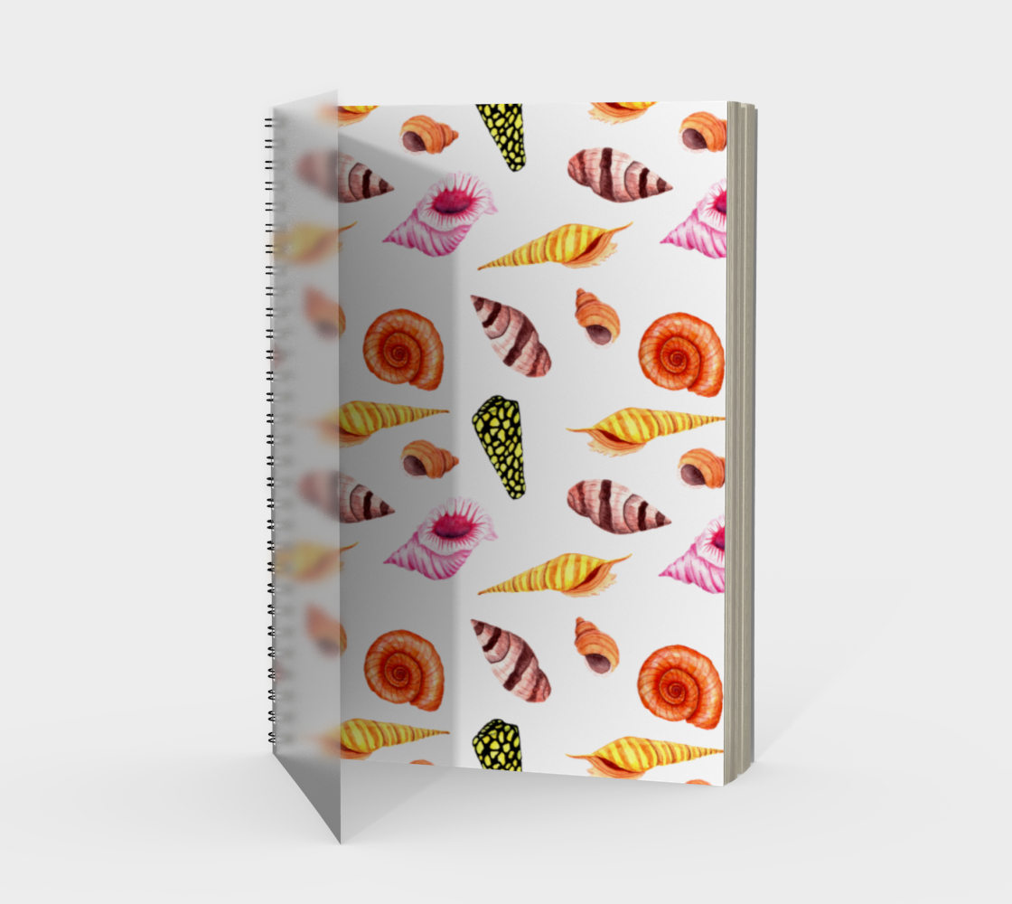 Sea shells Spiral Notebook preview